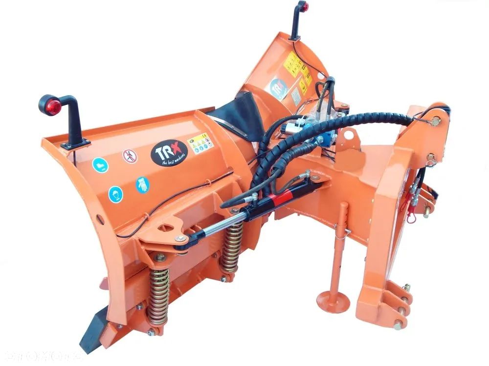 Pług do śniegu odśnieżny strzałka 200#220# Raty Transpor - 4