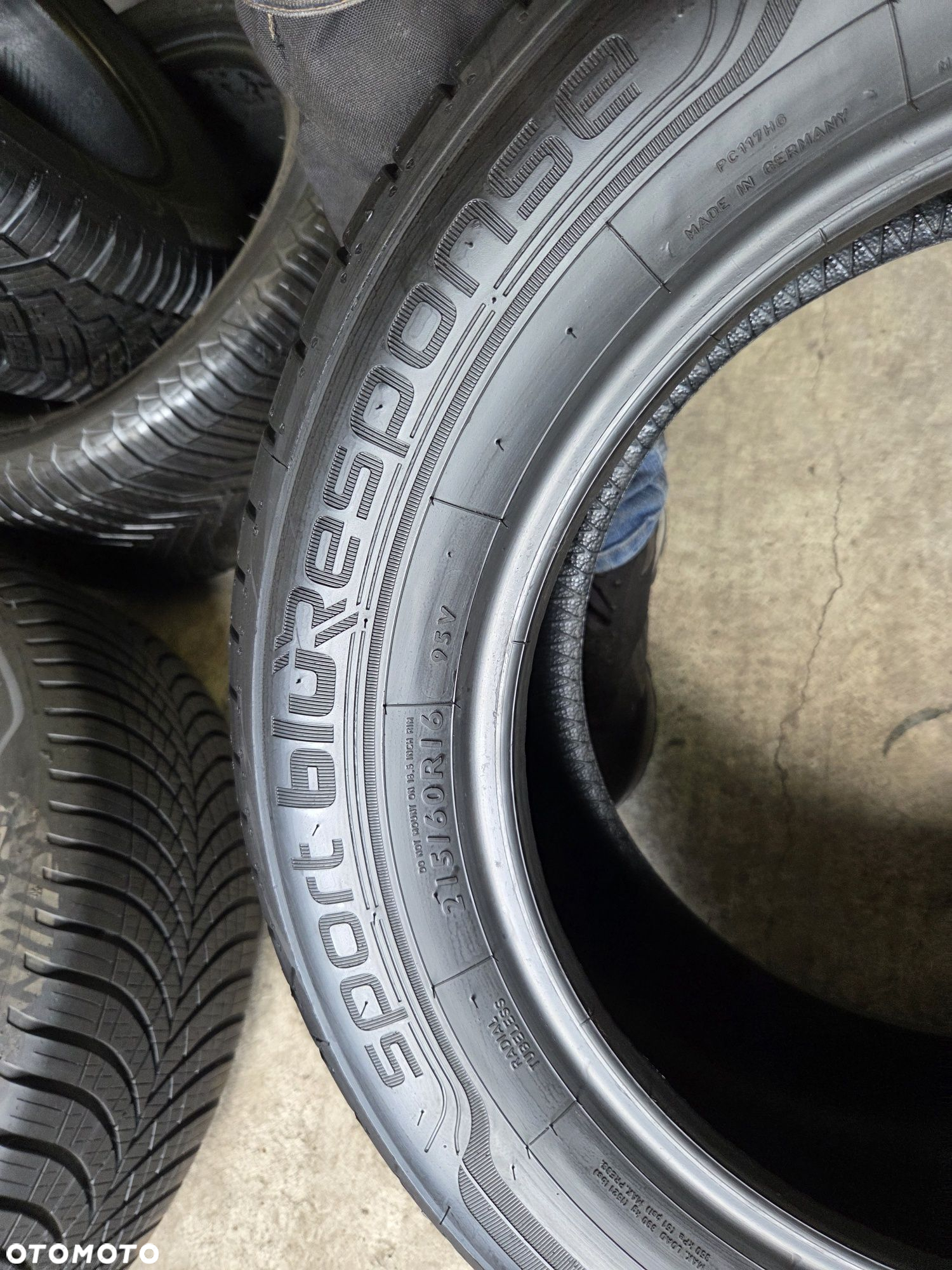 opony używane 215/60R16 Dunlop Sport Bluresponse - 6