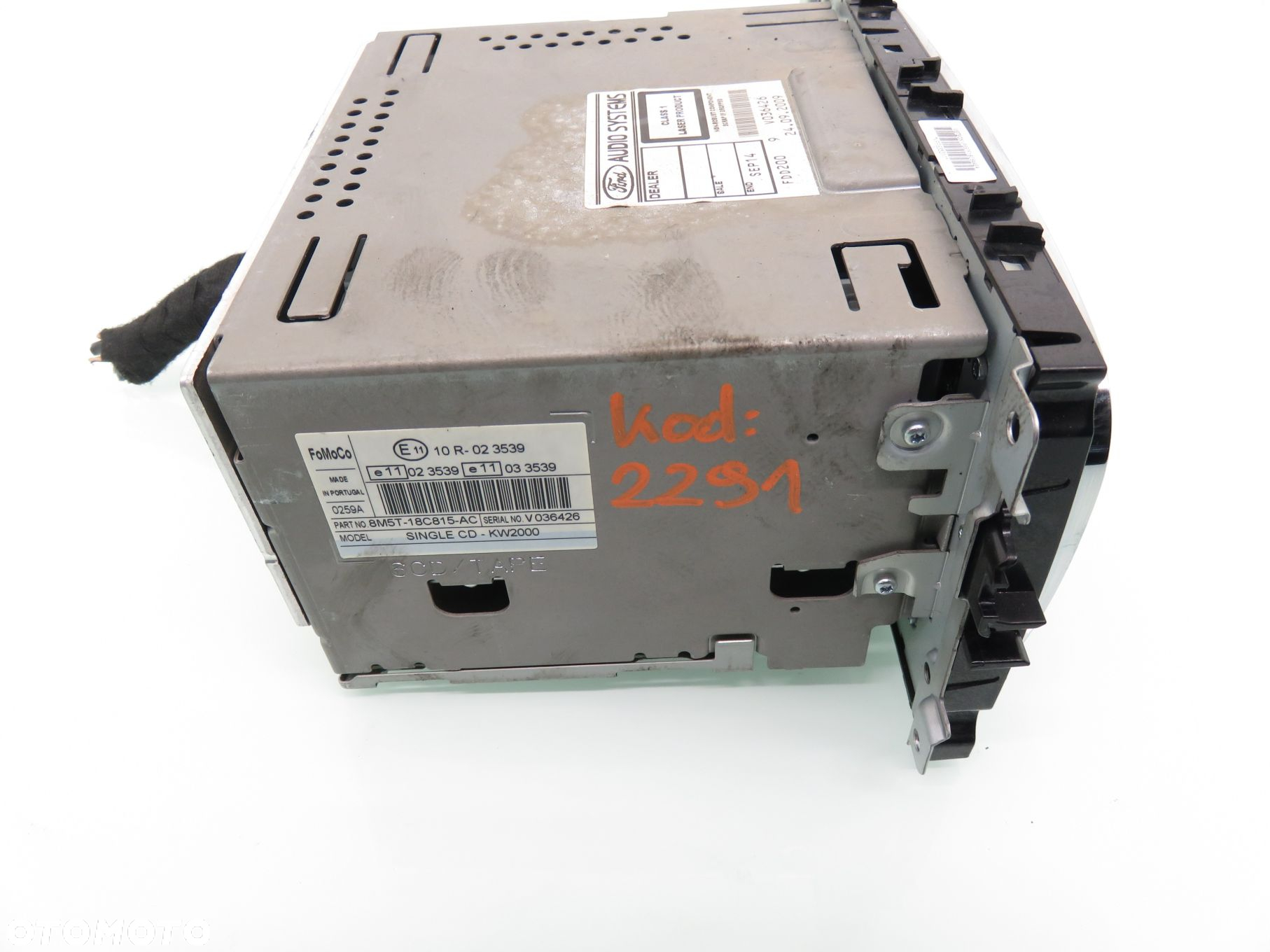 RADIO FORD FOCUS MK2 II 8M5T18C815AC + KOD - 5