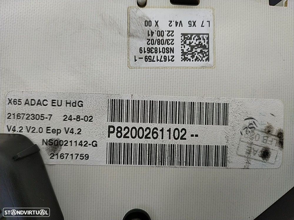 Quadrante Renault Clio Ii (Bb_, Cb_) - 4