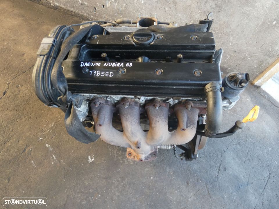 Motor Daweoo Nubira 1.8 gasolina bom referencia T18SED - 1