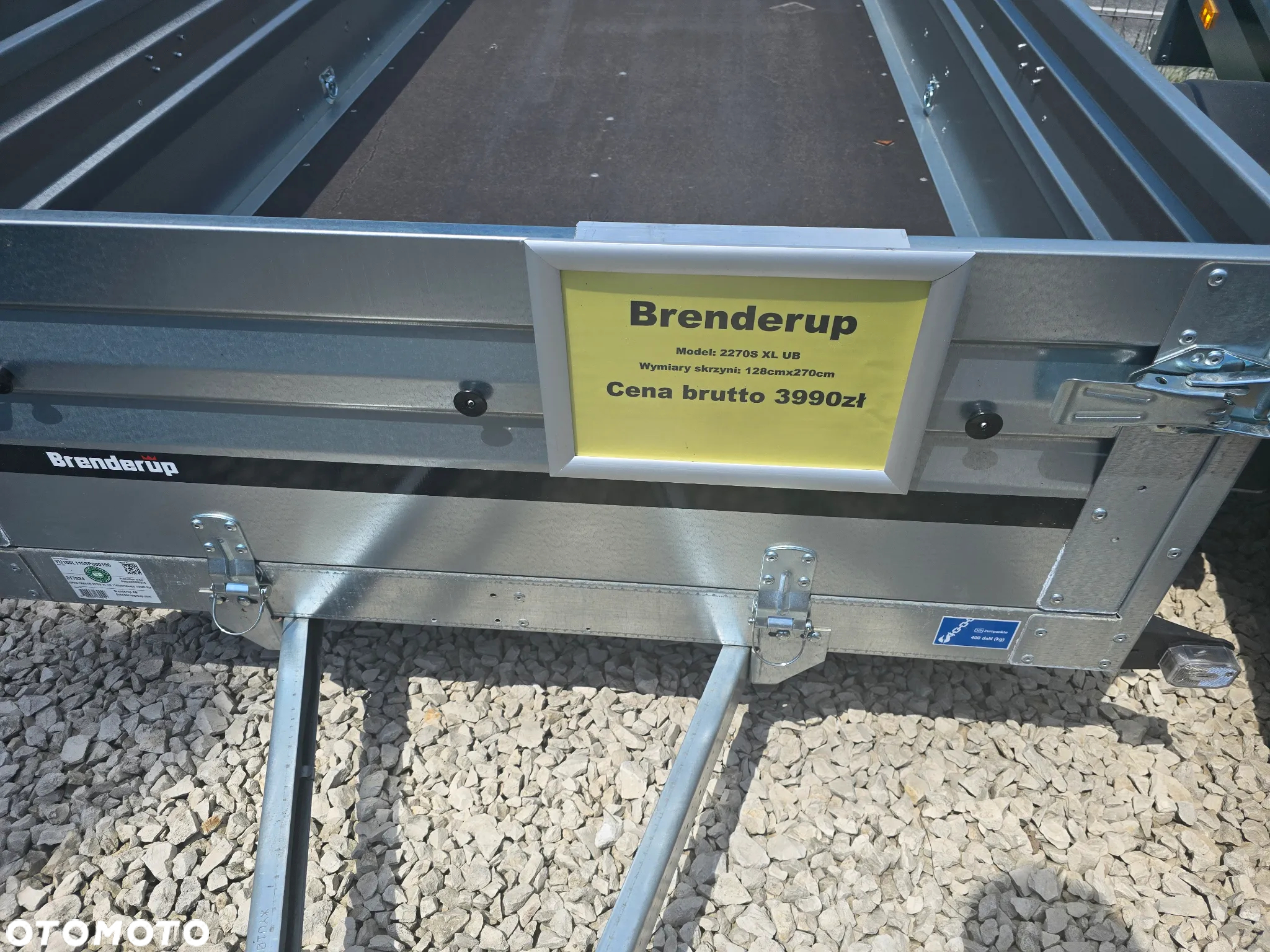 Brenderup Open Trailer 2270 SXLUB750 1oś - 10