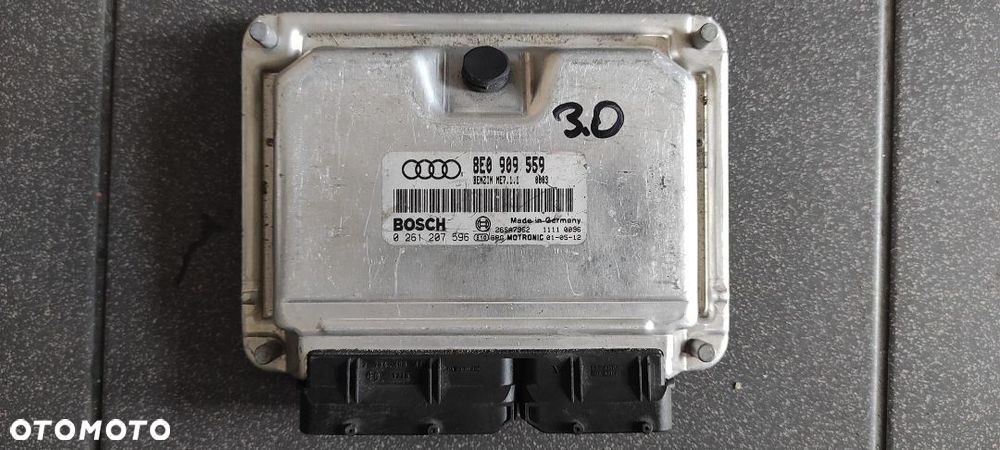 KOMPUTER STEROWNIK SILNIKA AUDI A4 B6 8E0909559 3.0 ASN