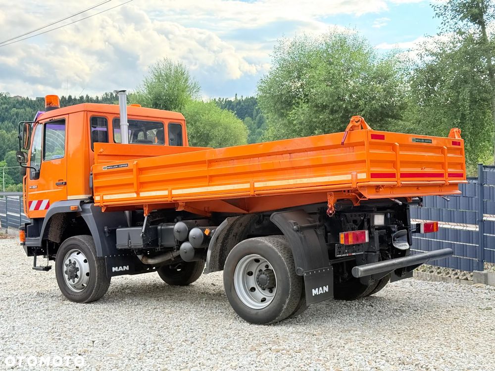 MAN * MAN 14-220 * Kiper Wywrotka Meiller * 4x4 * Zimowe Utrzymanie * Unimog * - 9