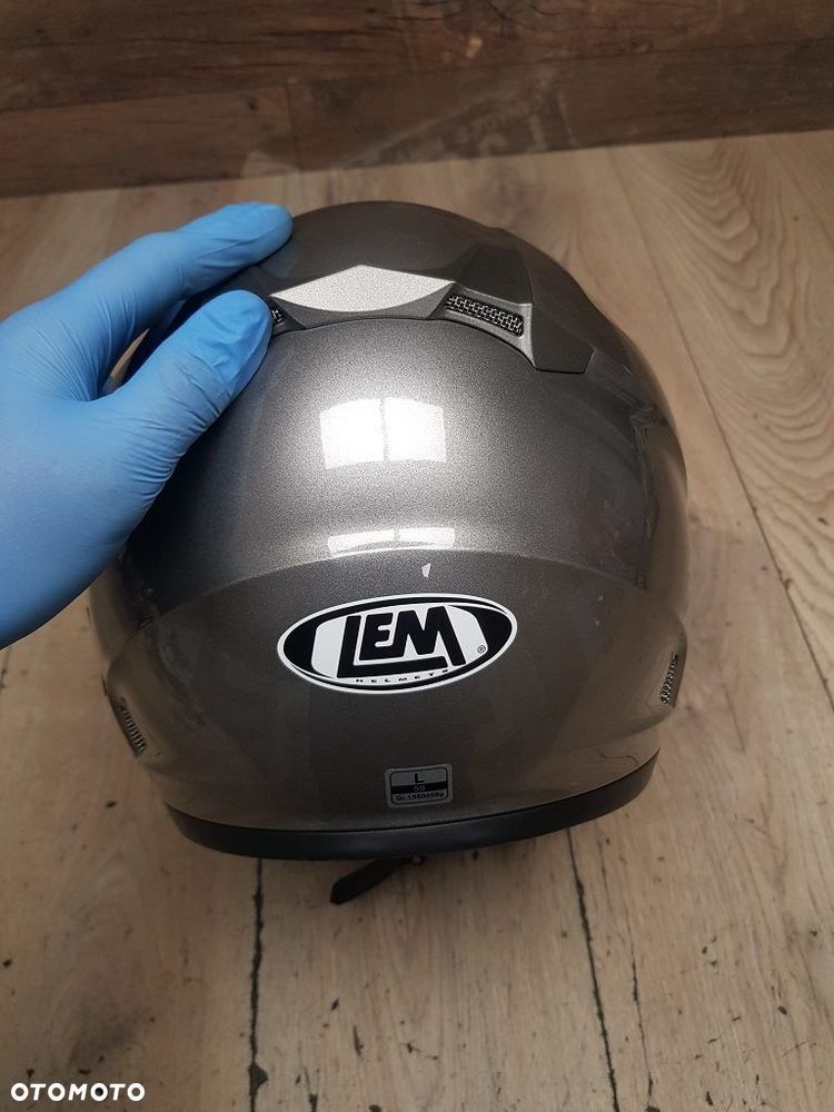 Kask motocyklowy LEM z odpinaną szczęką rozmiar L 59 - 10