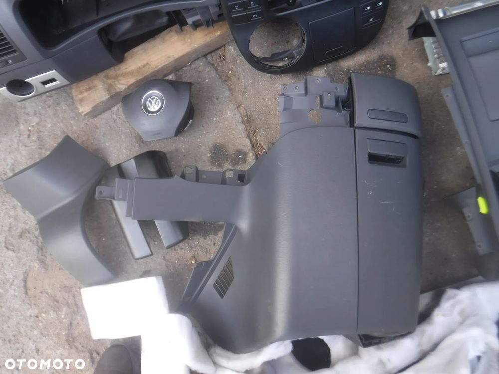Vw T5 Lift multivan deska pulpit konsola kierownica air bag dywan kpl - 6
