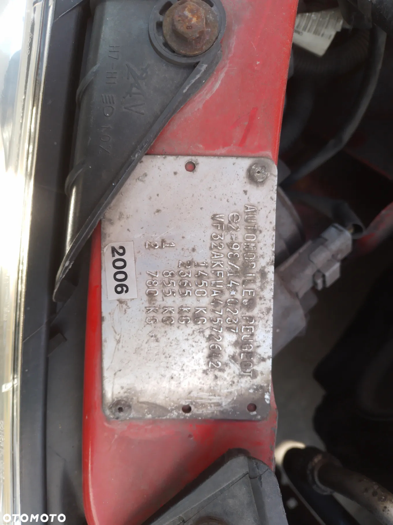 PEUGEOT 206 1.4 16V KFU (ET3J4) KOLOR KKN LICZNIK - 8