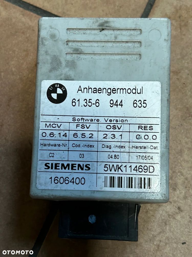 MODUŁ AHK BMW E60 E61 6944635 - 4