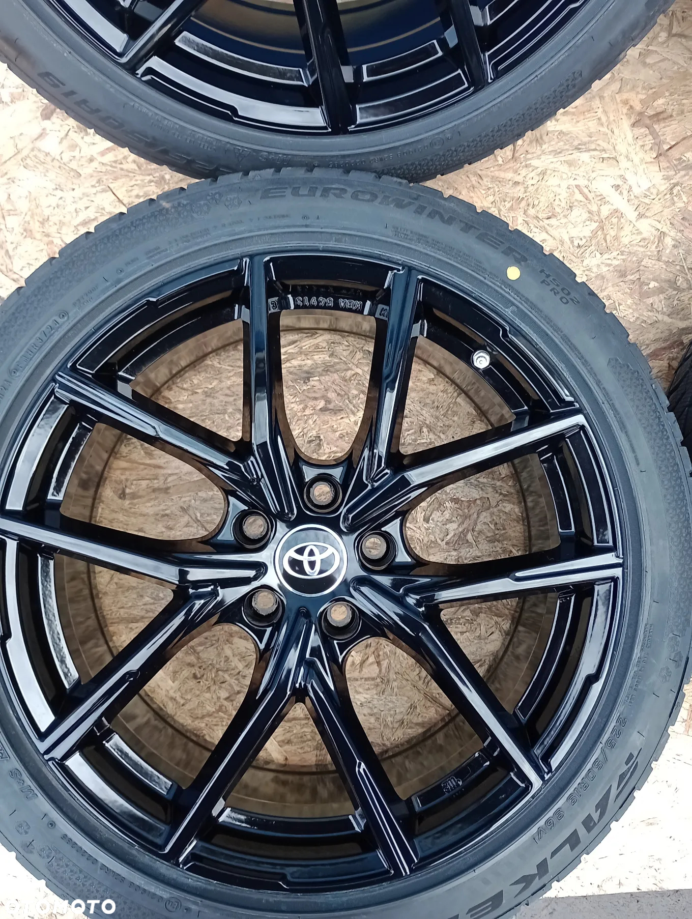 NOWE KOŁA ZIMOWE R19 TOYOTA C-HR CHR generacja 2 5X114 OPONY FALKEN EUROWINTER HS02 PRO 225/50 R19 96V 3724DOT CZUJNIKI TPMS - 7