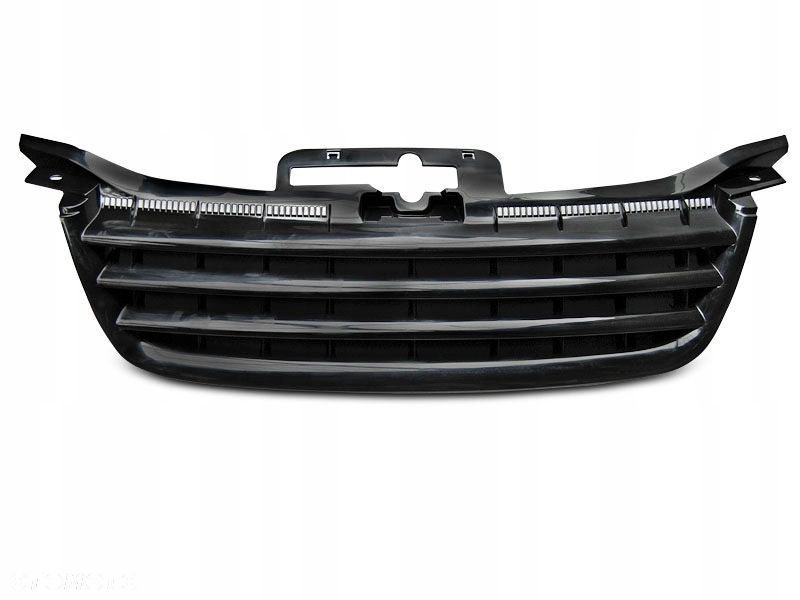 Atrapa Grill Kratka Tuning Black Czarna bez Logo VW Caddy III 3 2k 0 04- - 1