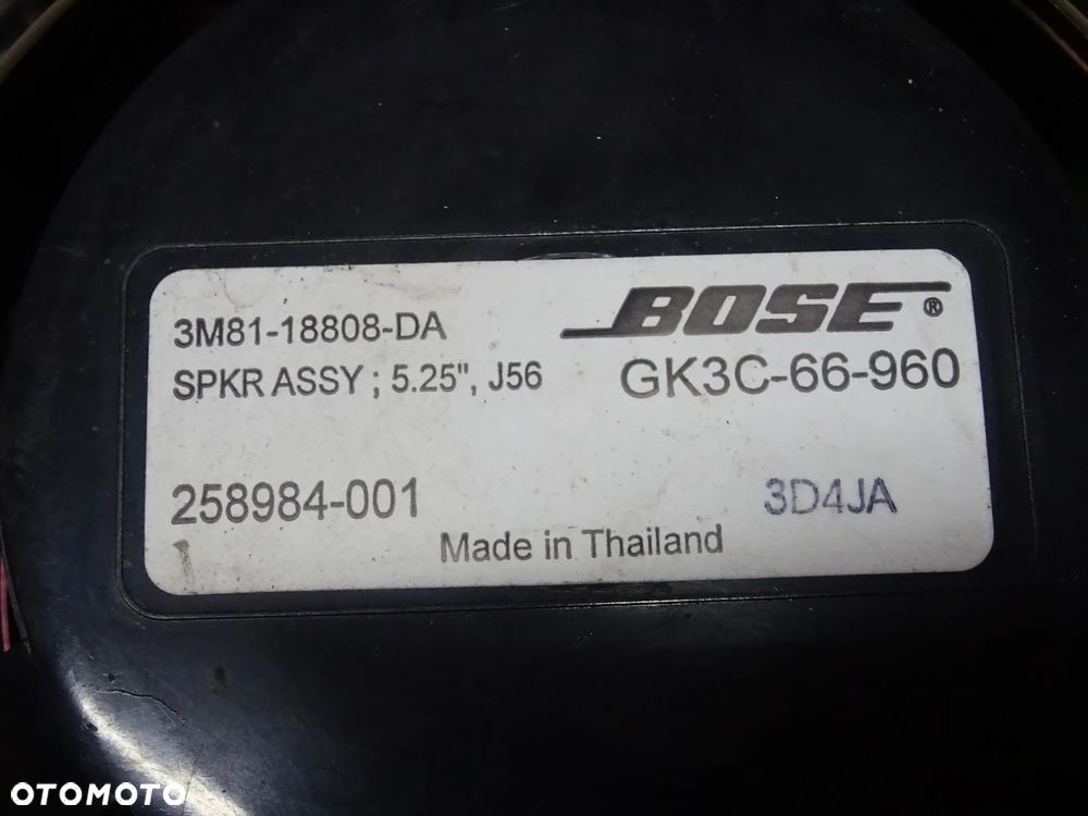 MAZDA 3 6 GŁOŚNIK DRZWI PRZÓD TYŁ GŁOŚNIKI 25W BOSE - 13
