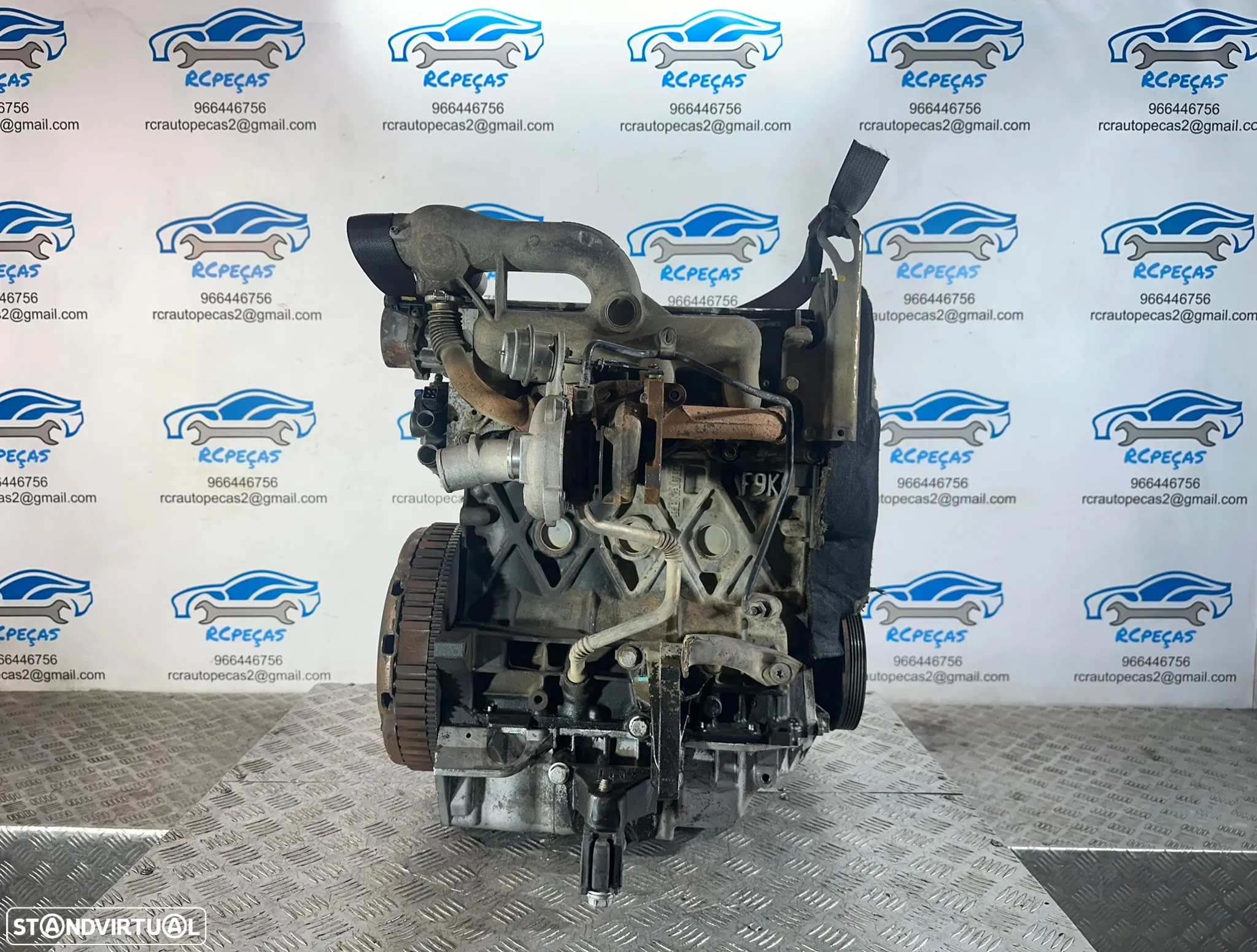 .Motor Completo Renault Nissan Opel F9QU762 F9Q762 F9Q 762 1.9 DCi 120cv 8v Bosch - 5