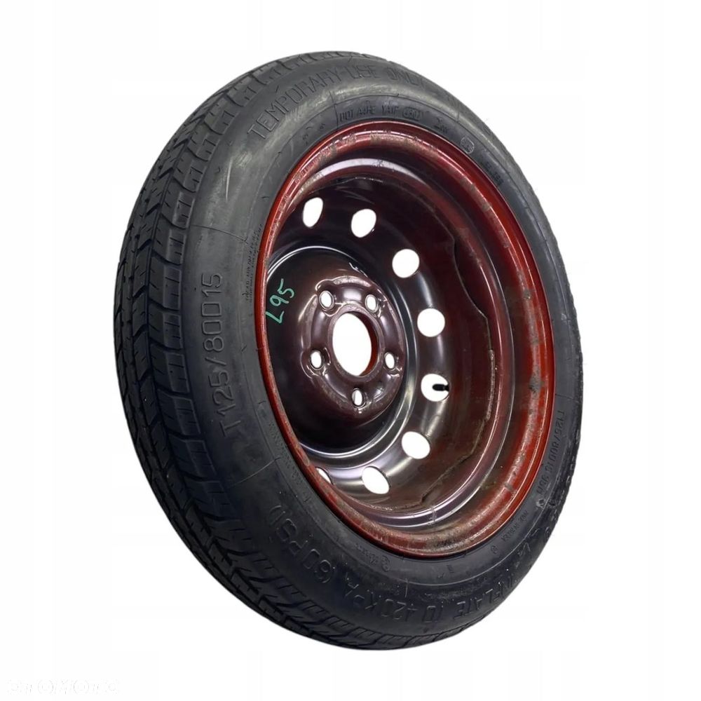 KOŁO DOJAZDOWE HYUNDAI ELANTRA V VELOSTER 125/80R15 52910-2H910 95M - 2