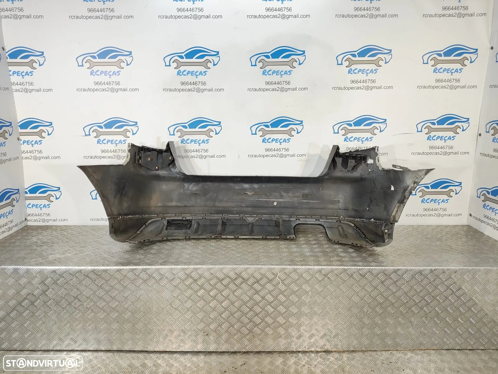 Parachoques traseiro Audi A3 8PA Sportback S-Line 5 portas - 7