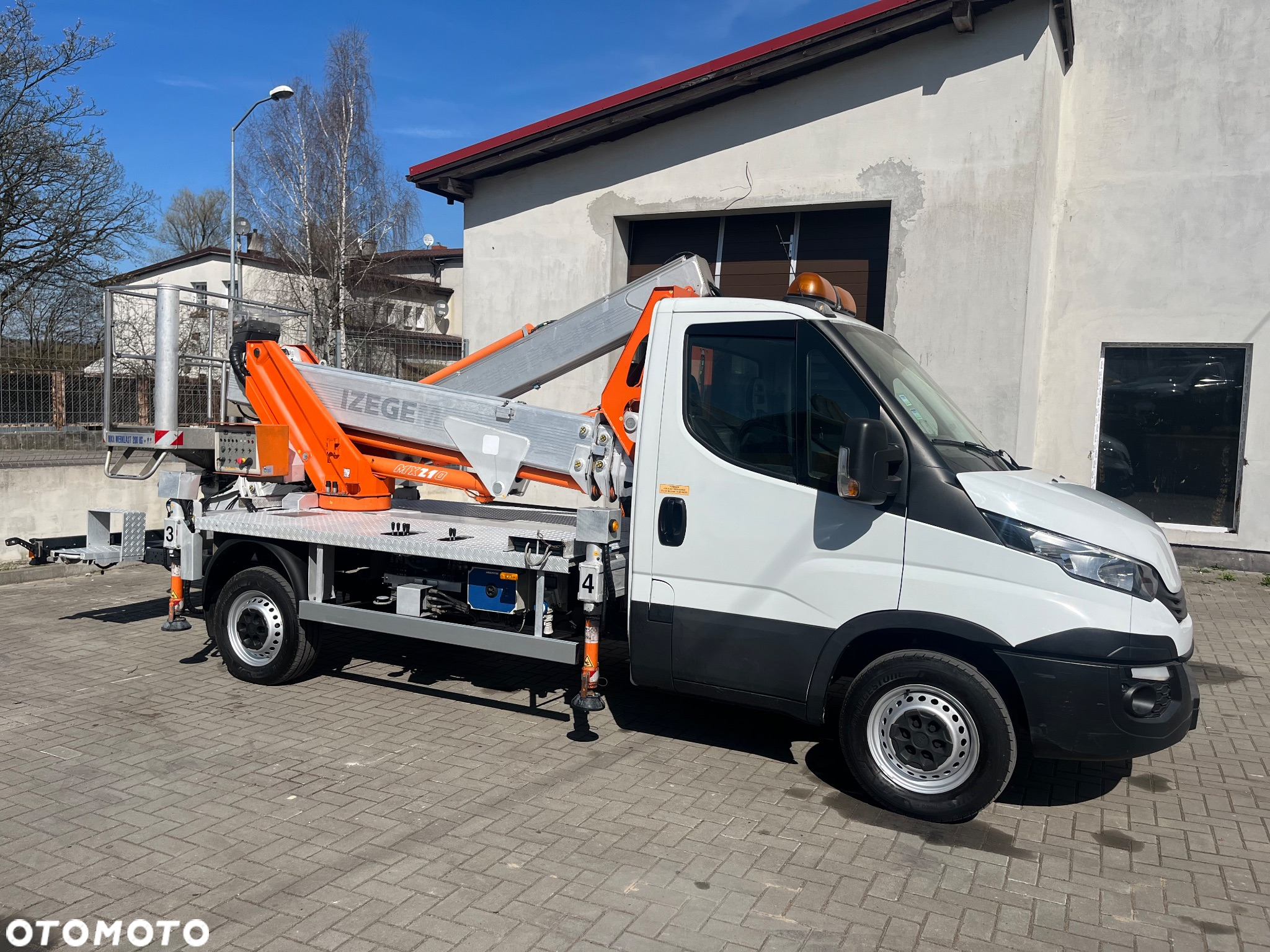 Iveco Podnośnik Koszowy Zwyżka 21 Metrów Multitel Mx210 MT182 UDT BDB Stan jak Wumag Ruthmann GSR - 5