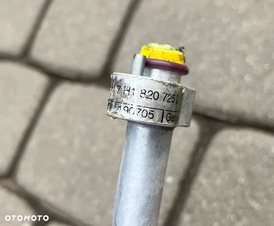 PRZEWODY PRZEWÓD WĘŻE WĄŻ KLIMATYZACJI TYŁ TYLNY VW T5 LONG CARAVELLE MULTIVAN TRANSPORTER 7H3820727C 7H1820725D - 8