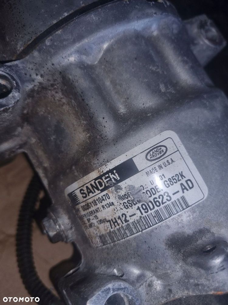 Sprężarka klimatyzacji Land Rover 7H12-19D623-AD - 2