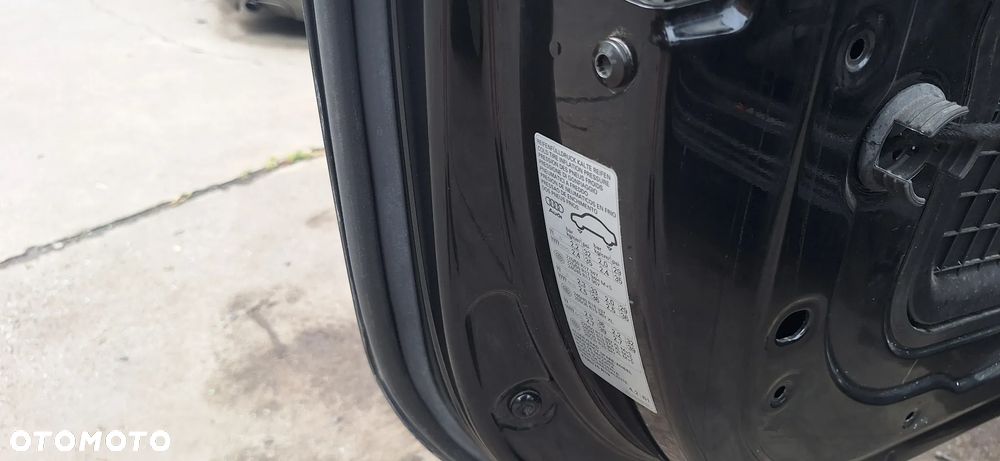 Audi A5 LIFT 12- Drzwi Przód Przednie Lewe LZ9Y Czarne - 33