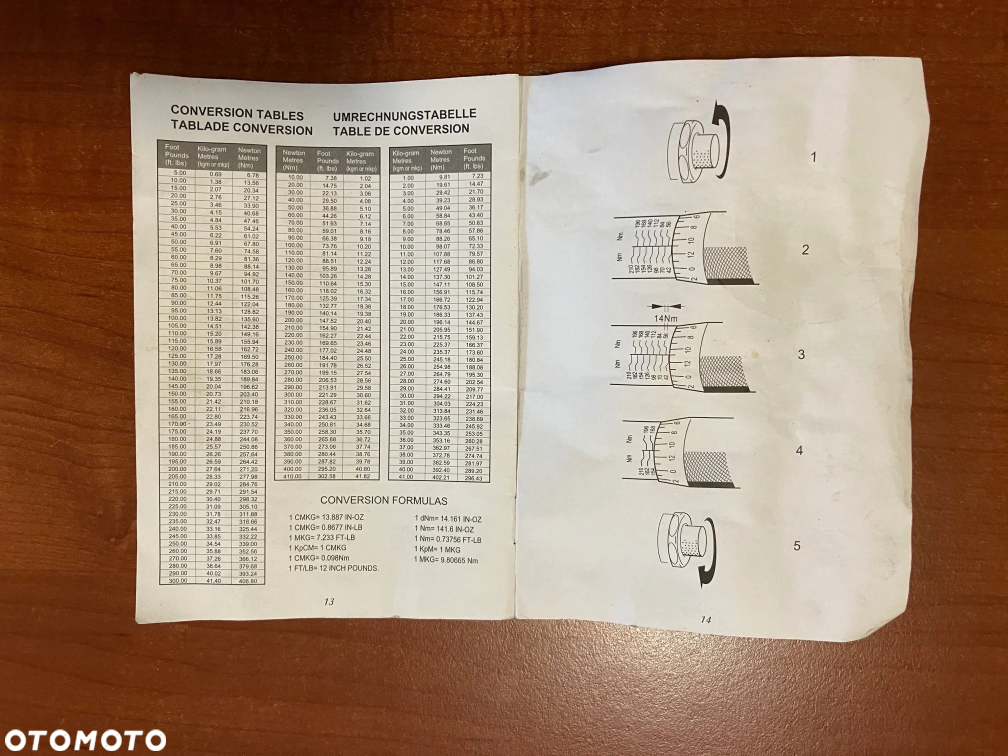 Profesjonalny klucz dynamometryczny 1’’ 140-980 Nm - 8