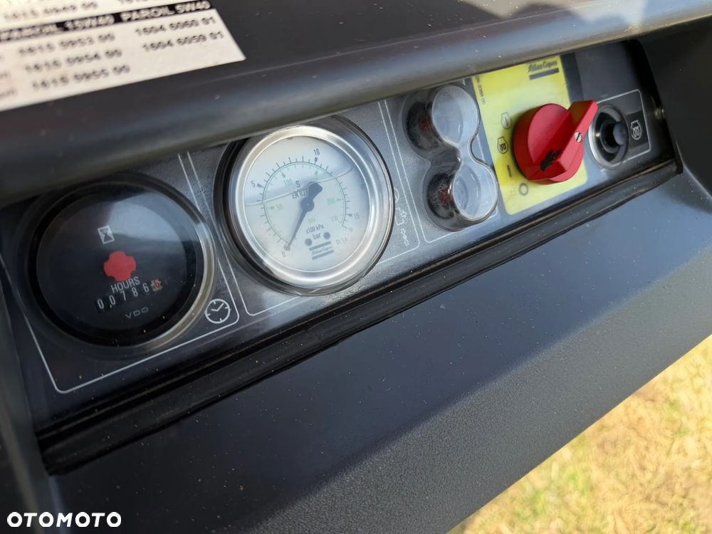 Atlas Copco XAS 97 Kompresor Śrubowy. Sprężarka. 5,5m3. Przyczepa mobilna jezdna do rejestracji. Silnik Deutz! jak Nowy 786 mtg. 2016rok. Import Norwegia! Chłodnica cyklonowa! NAOLEJACZ. Serwisowany w DEKRA Hamulec najazdowy. Opony z 2025roku. Zadbana Maszyna! OKAZJA - 5