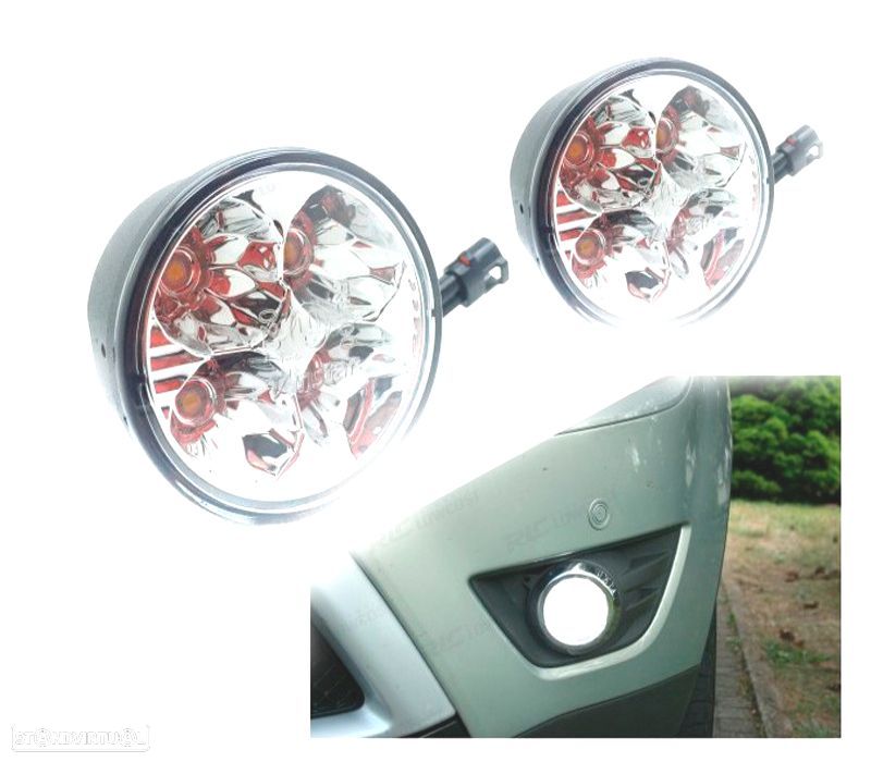 LÂMPADAS LED DE LUZ DIURNA REDONDAS - 1