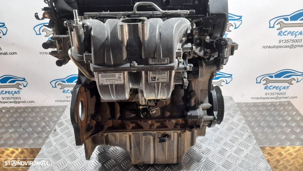 MOTOR ENGINE COMPLETO OPEL Z16XEP GM55559225 55559225 24435069 OPEL MERIVA A X03 1.6i 16V 105CV Z16XEP ASTRA H A04 ZAFIRA A T98 CAIXA VELOCIDADES ARRANQUE ALTERNADOR COMPRESSOR AR CONDICIONADO BOMBA DIRECAO DIREÇÃO INJETORES INJECTORES - 11
