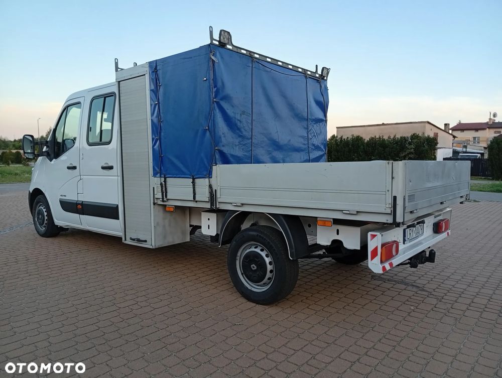 Renault Master !!! DOKA !!! BRYGADÓWKA 7 osobowy KLIMATYZACJA ! DMC 3500 kg ! Sprowadzony Zarejestrowany !!! Nie movano - 21