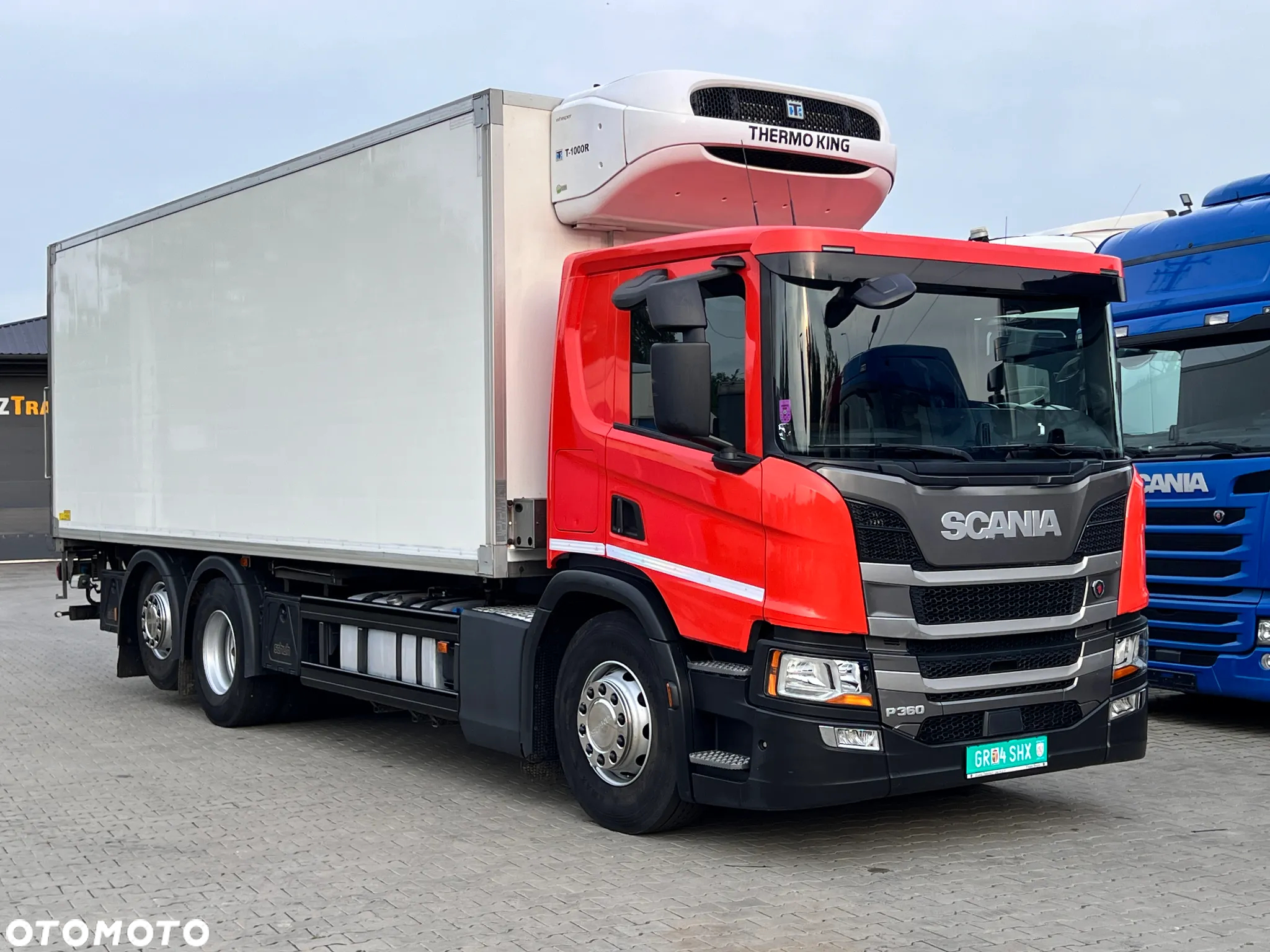 Scania P360 scania po kontrakcie złotym idealny stan chłodnia mroźnia T-1000R 370Tkm jak nowy 6x2/4 - 2