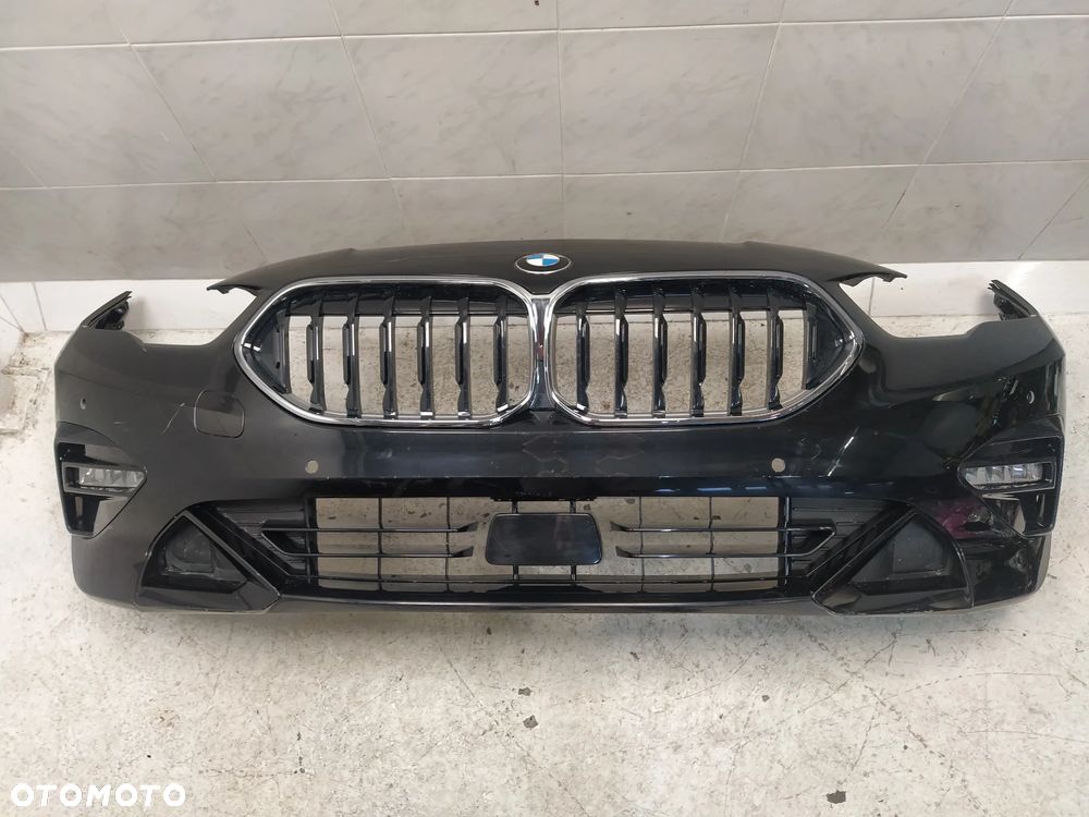 BMW 2 M2 F44 ZDERZAK PRZÓD PRZEDNI 6xPDC GRILL ATRAPA CHŁODNICY ZNACZEK HALOGENY ORYGINAŁ - 7