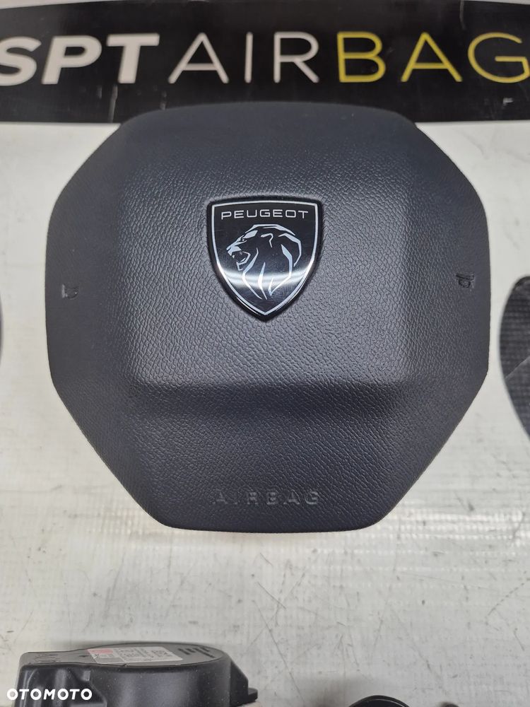 PEUGEOT 308 T10 GT GT-LINE KOKPIT DESKA KONSOLA PULPIT PODUSZKA AIRBAG AIR BAG PASY KIT SET - 9
