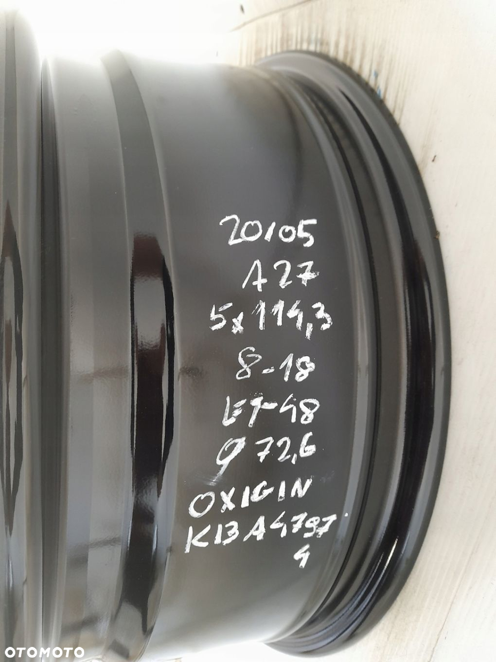 Felga aluminiowa Oxigin KBA47974 8.0" x 18" 5x114,3 ET48 - 2