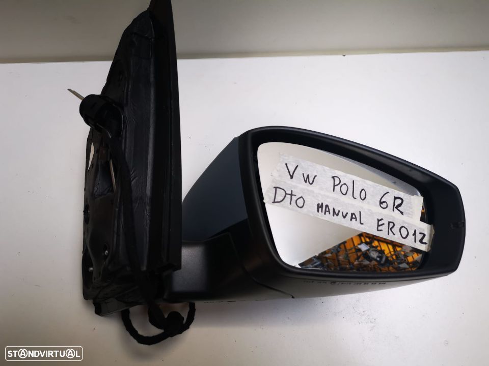 VW POLO 6R ESPELHO RETROVISOR DTO MANUAL - ER012 - 4