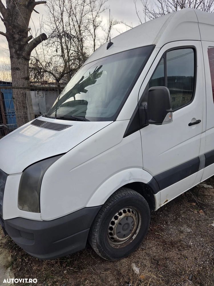 Motor Crafter 2009, 2.5tdi, turbo, injectoare, cutie viteze bara fata capota - 2
