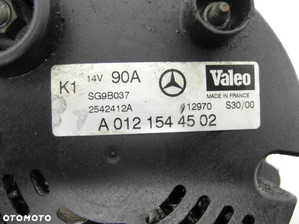 ALTERNATOR MERCEDES-BENZ W168 1.6 A0121544502 - 4