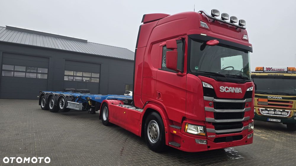 D-TEC FLEXITRAILER 3 osiowa pełna opcja 1x40 1x45 2x20 podnoszona oś super stan! niska waga! - 11