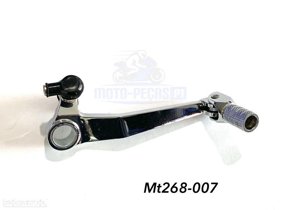 Pedal patim velocidades mudanças cromado Suzuki  GSXR 600 / 750 de 1996 a 2003 / 1000 de 2001 a 2002 - 1
