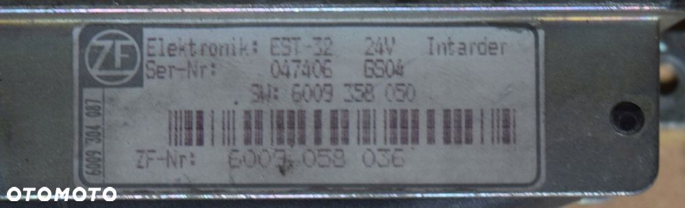 STEROWNIK INTARDERA ZF EST-32 6009058036 - 4