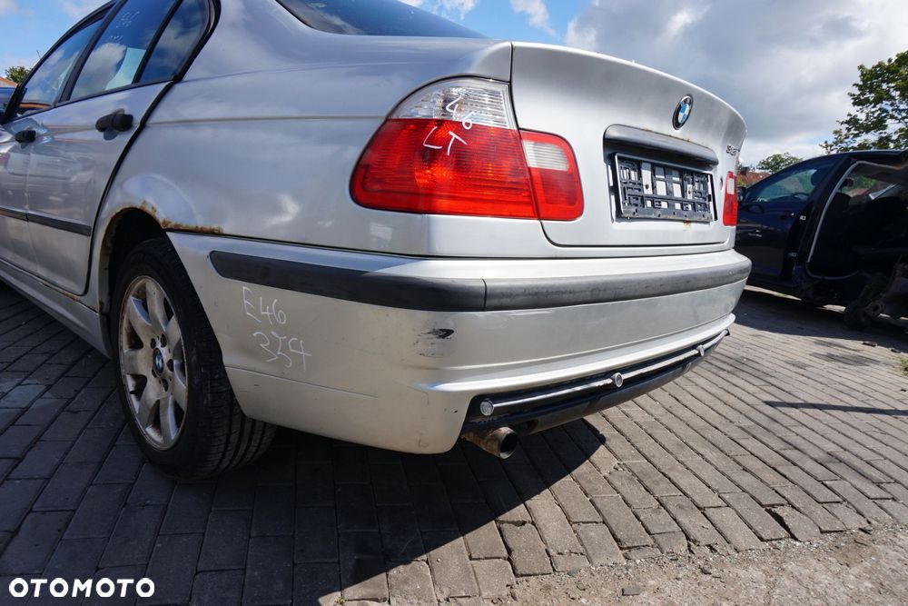 ZDERZAK TYLNY 3 E46 SEDAN 354 M TECHNIK POWER SPORT SREBRNY BMW 1998-2002 - 4