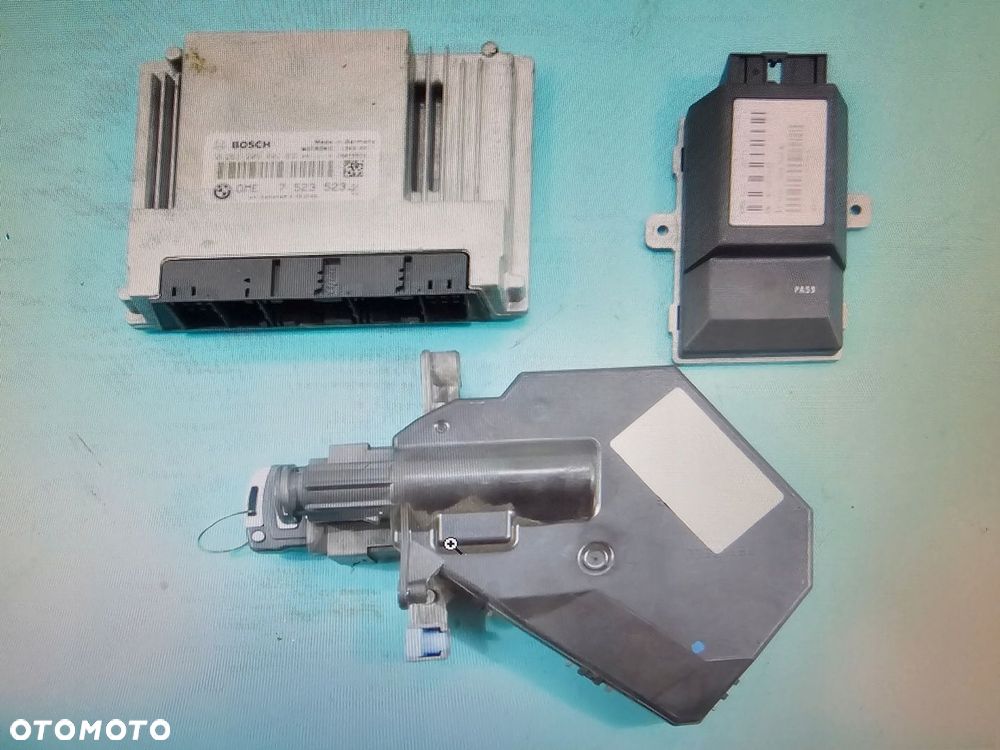 ZESTAW IMMO KOMPUTER SILNIKA BMW E65 4.4 V8 0261209002 N62B44 DME 7523368 - 5
