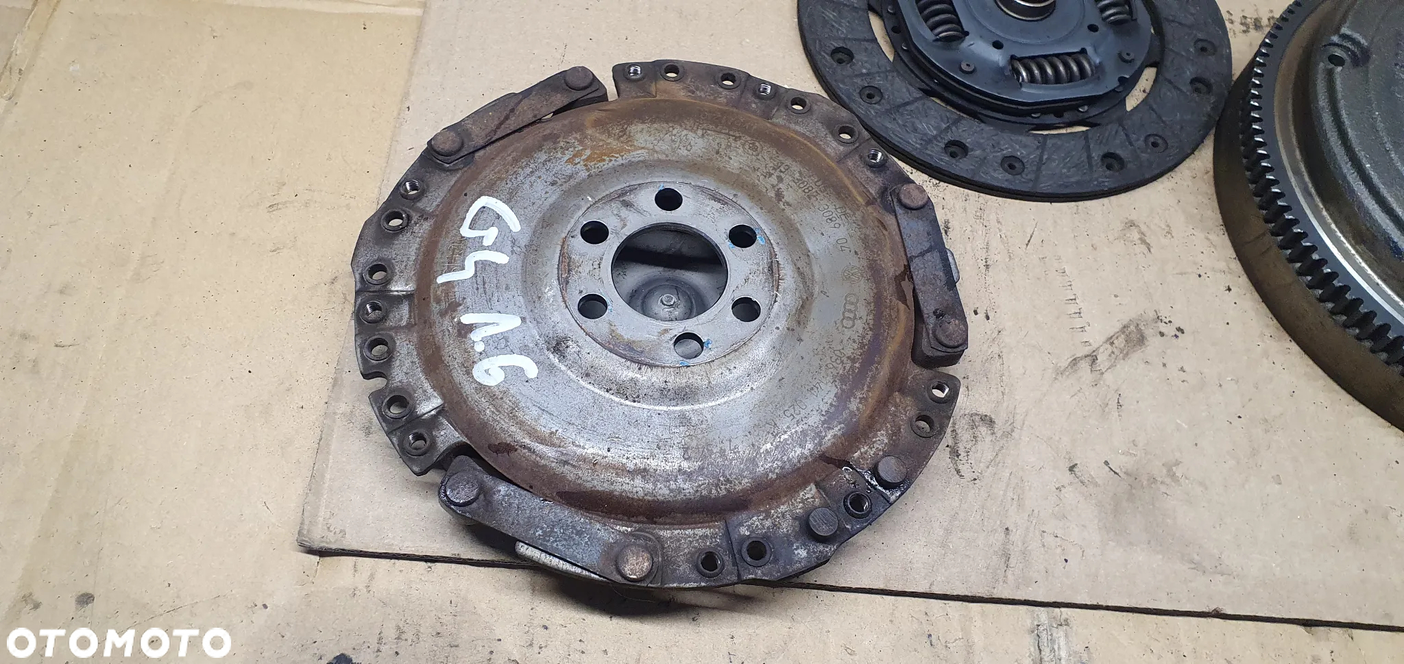 Sprzęgło tarcza docisk koło zamachowe VW Golf IV 4 1.6 16V 06A141031J 036141025K 027105273D - 5