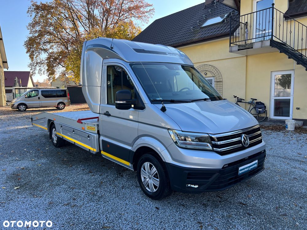 Volkswagen Crafter 2.0 TDI 177KM DSG Laweta Jegger Sypialnia Webasto LED - 3