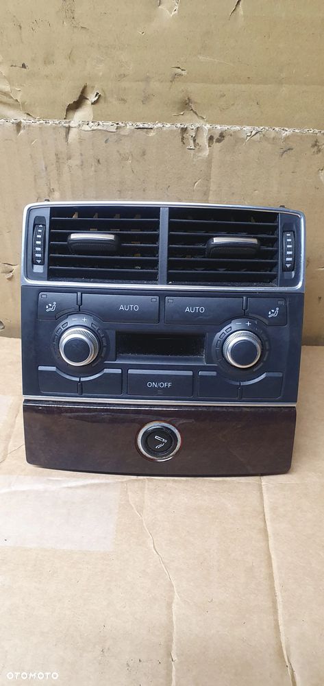 Panel nawiewu powietrza klimatyzacji tył kratka Audi A8 D3 4E0919158F 4E0819203B - 5
