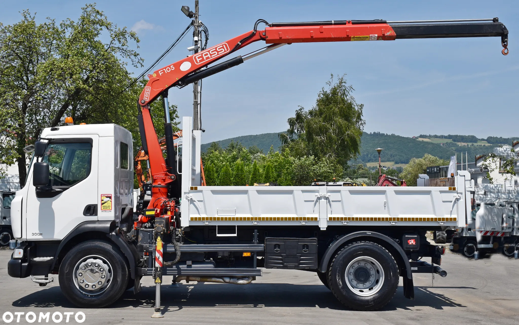 Renault MIDLUM 300 DXI * WYWROTKA 4,20m + FASSI F105A.0.21 + PILOT*STAN BDB - 5
