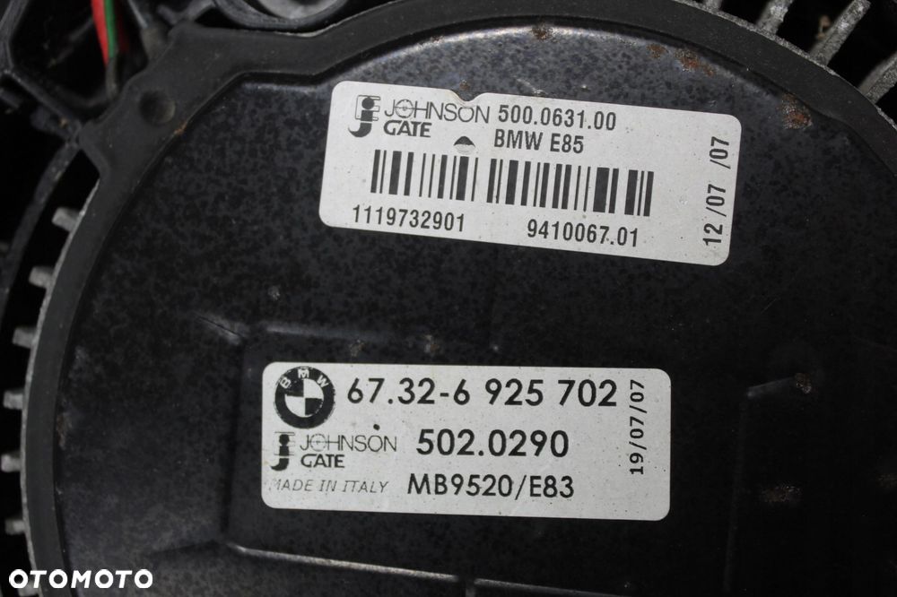 PAS PRZEDN CHŁODNICE WENTYLATOR BMW X3 E83 2.5 N52 - 14