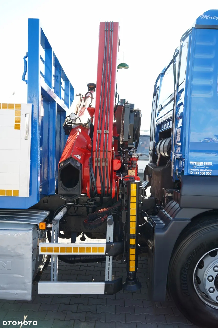 MAN TGS 18.320 / 4x2 / BURTOWY - 6,8 M + HDS FASSI F135 / wysów : 8 m / MOCNA PODŁOGA / STEROWANIE RADIOWE / ROTATOR / SPROWADZONY - 20
