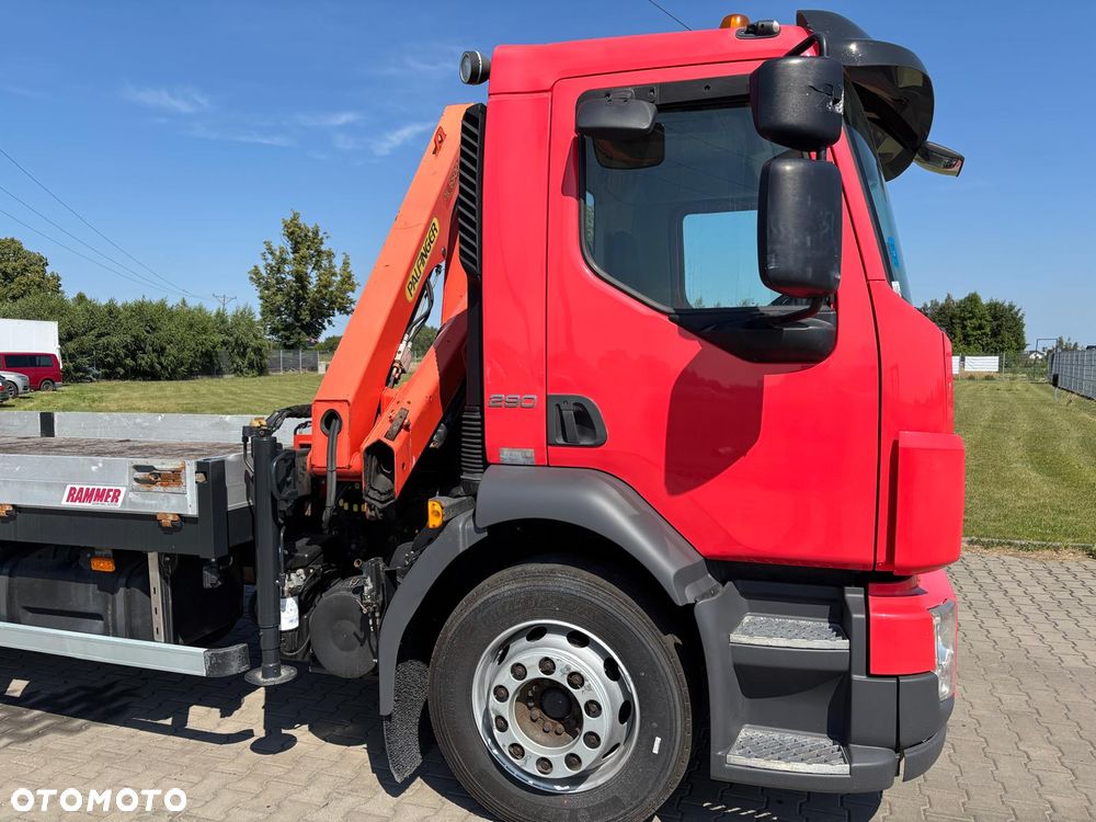 Volvo FL 290 4x2  18000 kg DMC , HDS Palfinger , EURO 5, skrzynia ładunkowa, platforma ,laweta , transport maszyn, transport materiałów budowlanych , autoholowanie, holowanie, pomoc drogowa , do zabudowy, do drewna , do stali - 10