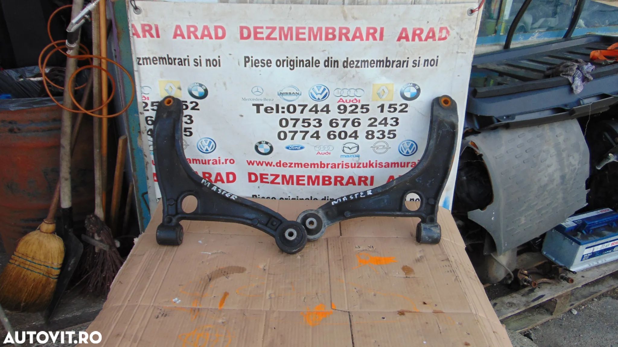 Brat renault master 2016-prezent brate fata stanga dreapta bascula Master 3 master 4 opel Movano ba - 1
