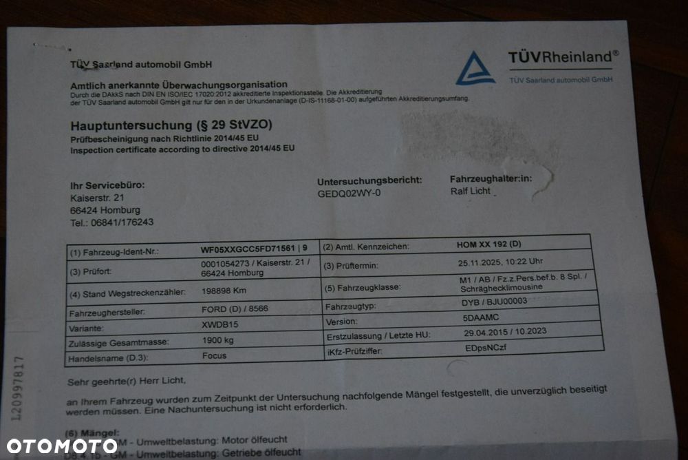 Ford Focus 1.5 EcoBlue STart-Stopp-System TITANIUM - 38
