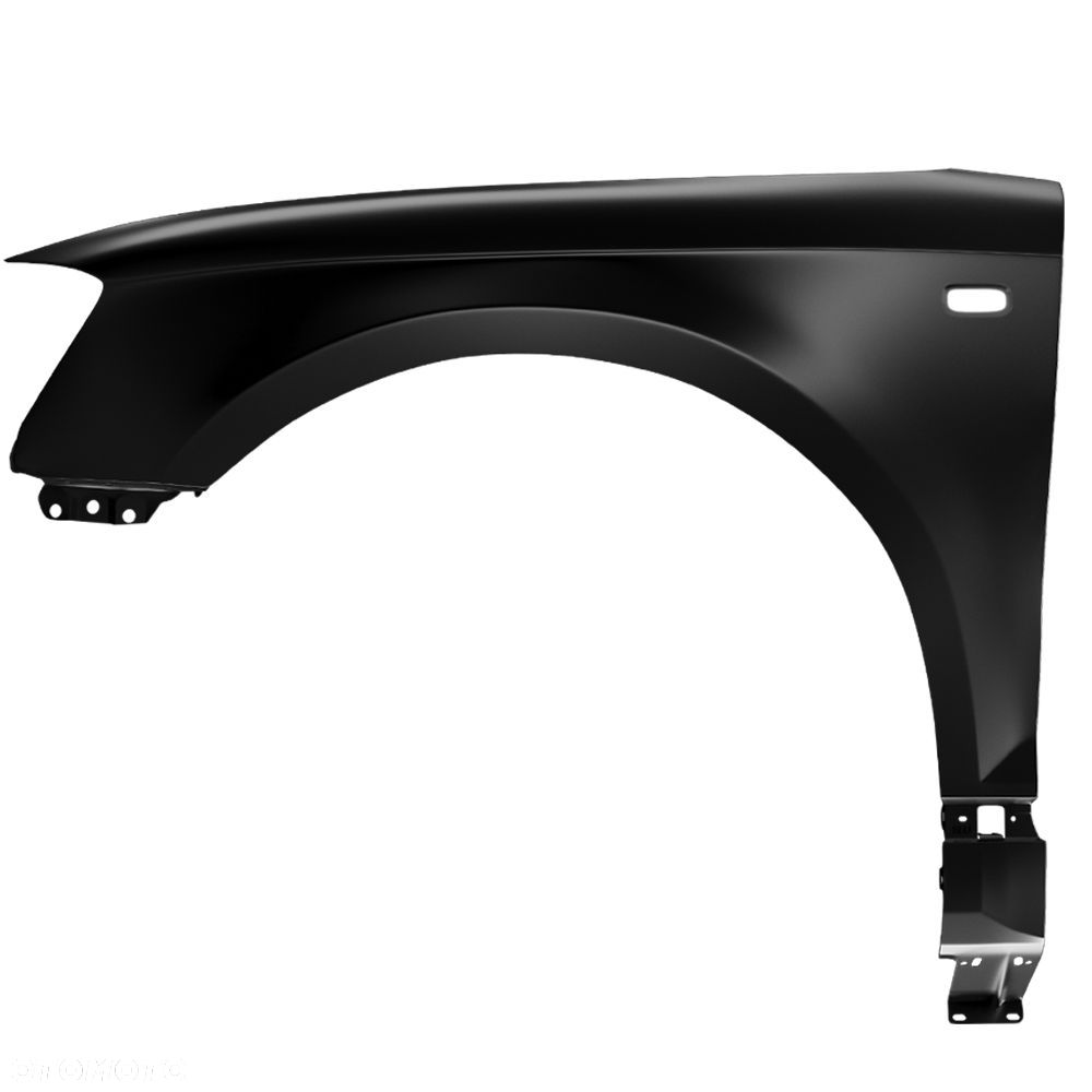 BLU Błotnik AUDI A3 8P lewy przód 2003-2008 ocynk surowy do lakierowania - 2