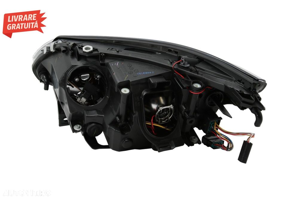 Faruri LED Dayline Angel Eyes BMW Seria 5  E60 E61 (2003-2007) LCI Design- livrare gratuita - 7